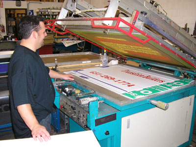Screen Printing on Digital Printing     Screen Printing     Diecutting     Laminating